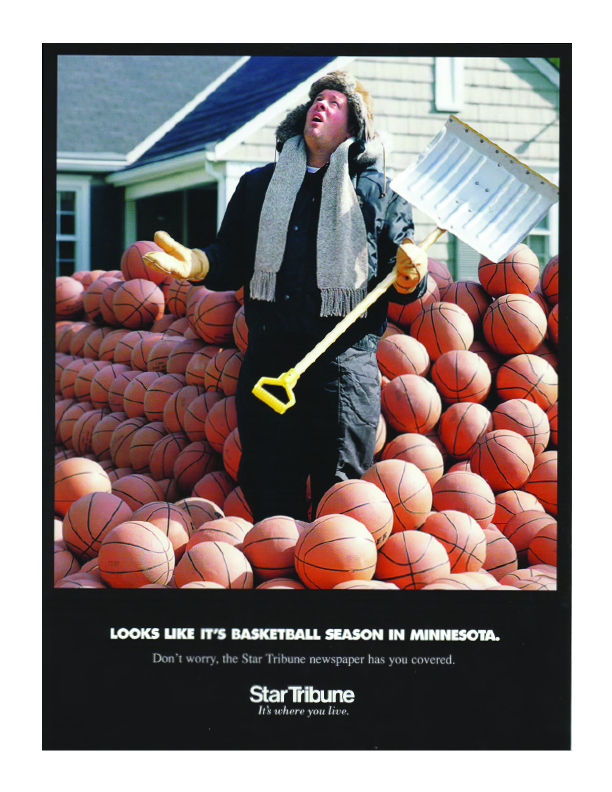 basketball season print
